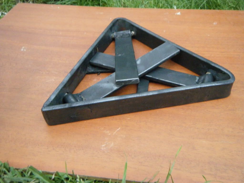 hand made trivett and fire tripod